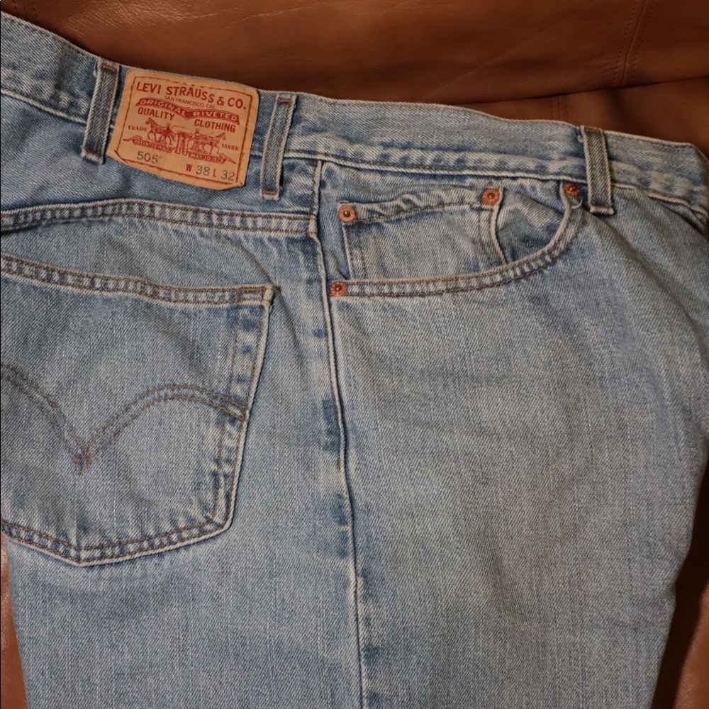 Levi’ Original 505 Men’s Blue Jeans